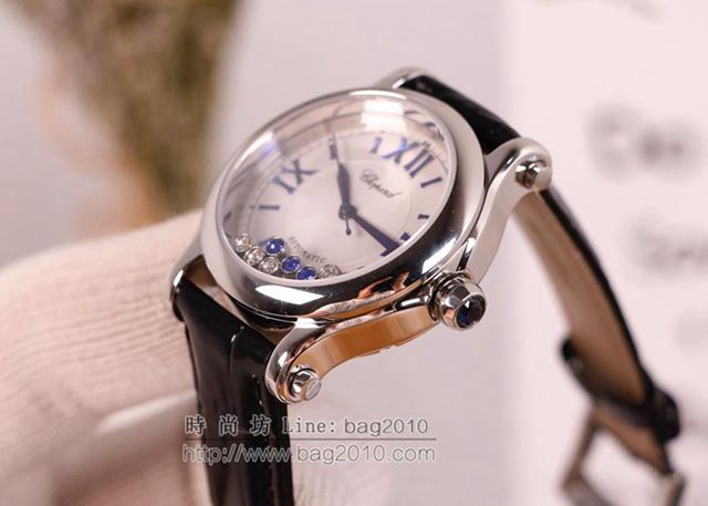 Chopard手錶 蕭邦機械女表 HAPPY SPORT MEDIUM AUTOMATIC系列 278559-3001 蕭邦女士腕表  hds1848
